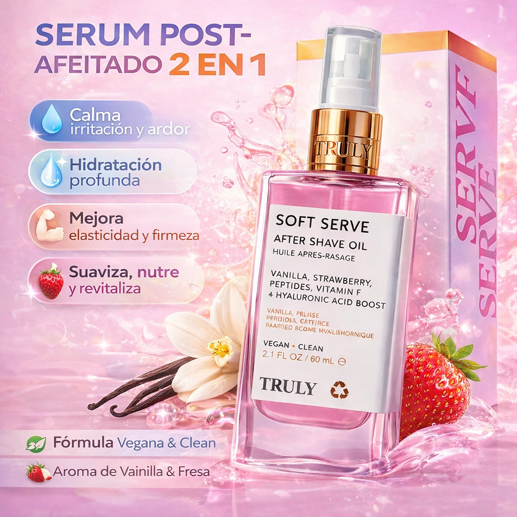 SoftRepair: Sérum Post-Depilado que Calma, Hidrata y Equilibra la Piel al Instante
