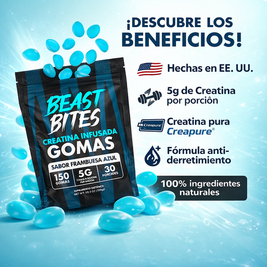 CreatineBoost: Gomitas de Creatina que Aumentan tu Energía, Fuerza y Rendimiento Físico